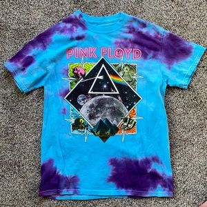 Pink Floyd tie dye graphic tee